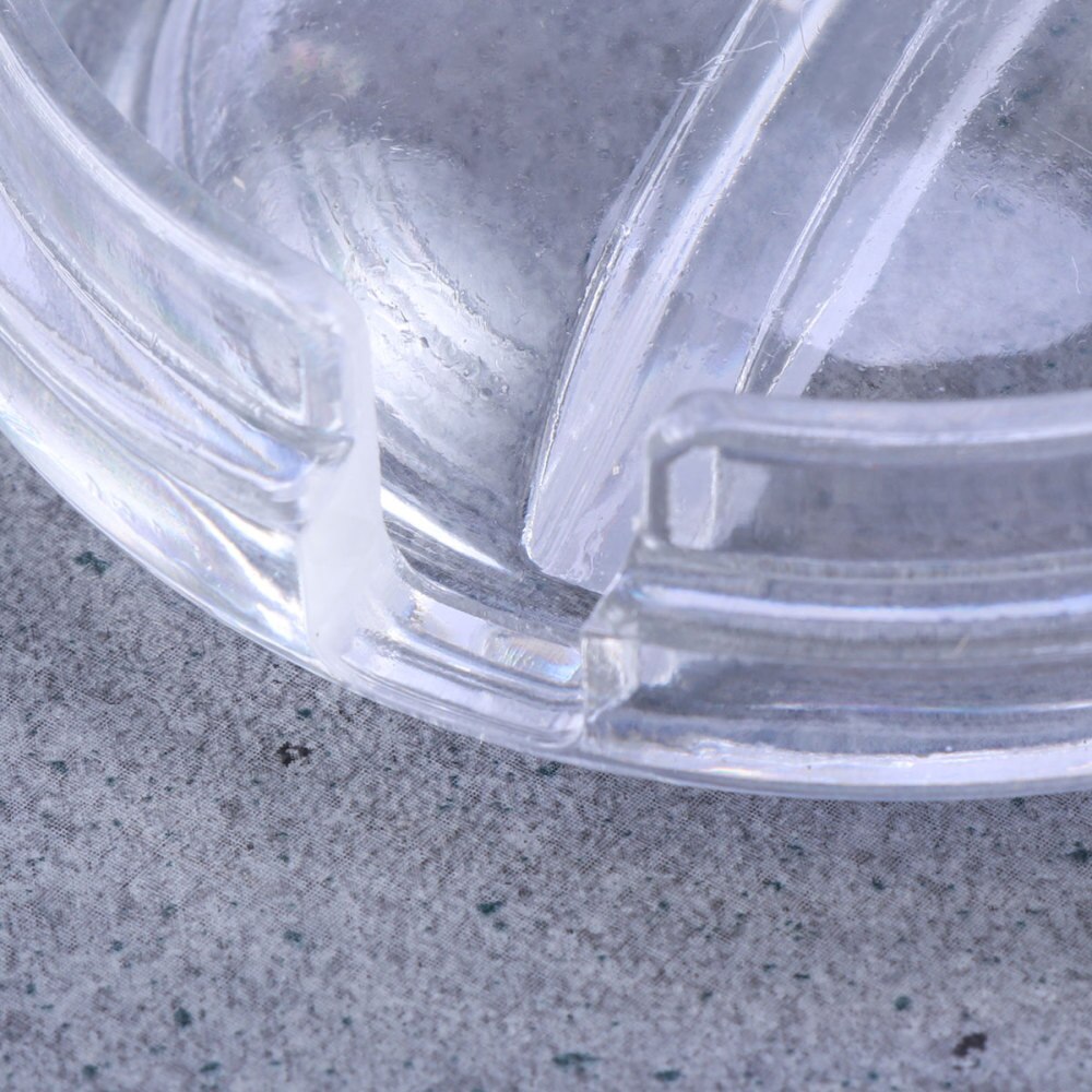 1PC Nontoxic Transparent Acrylic Spice Storage Box With Spoon Pepper Tank Spice Jar Seasoning Can