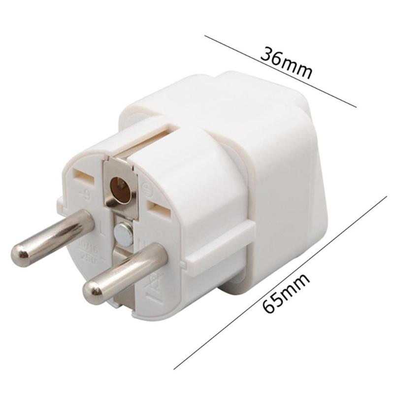 Universal- EU zu Chinesischen Stecker Steckdose Adapter Konverter Stecker für Europäische Deutschland Frankreich Unterstützung
