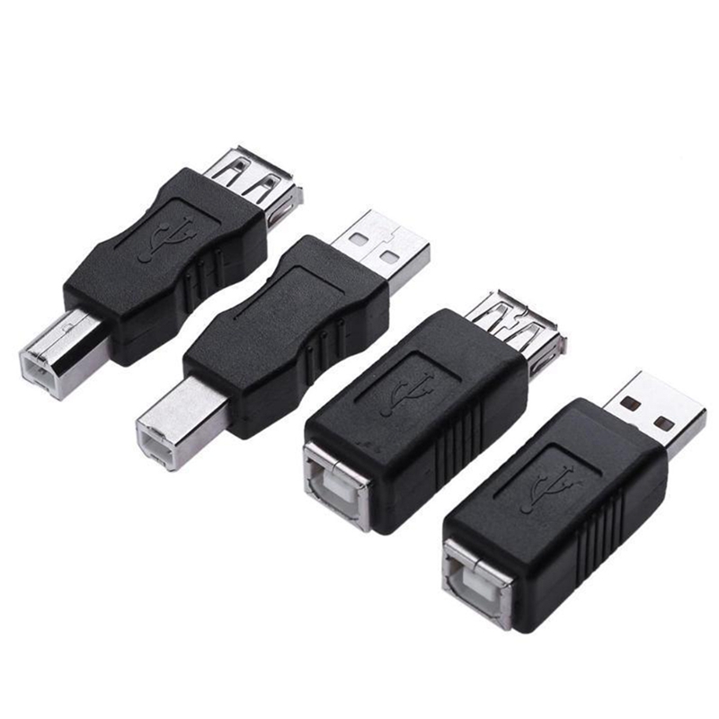 USB 2.0 A Female To USB B Print Male Adapter Converter Print Converter Adapter Connector USB 2.0 Port