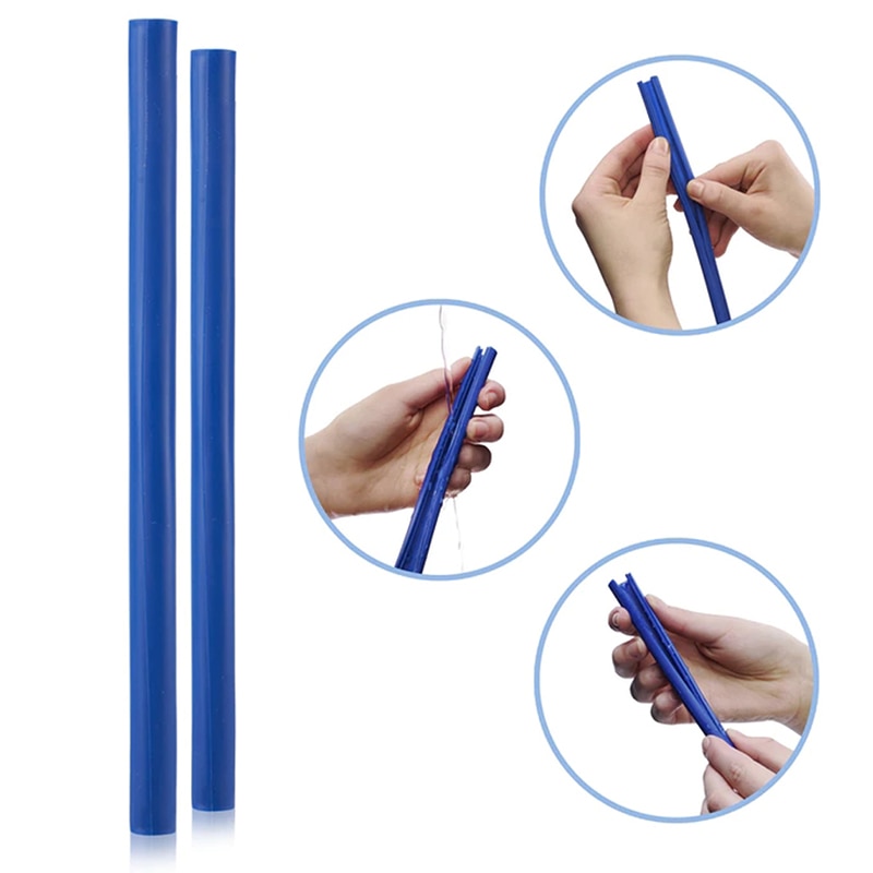 1pcs Reusable Opening And Closing Straw Buckle Silicone Straws Detachable Straws Easy To Clean Folding Straws Foldable Straw