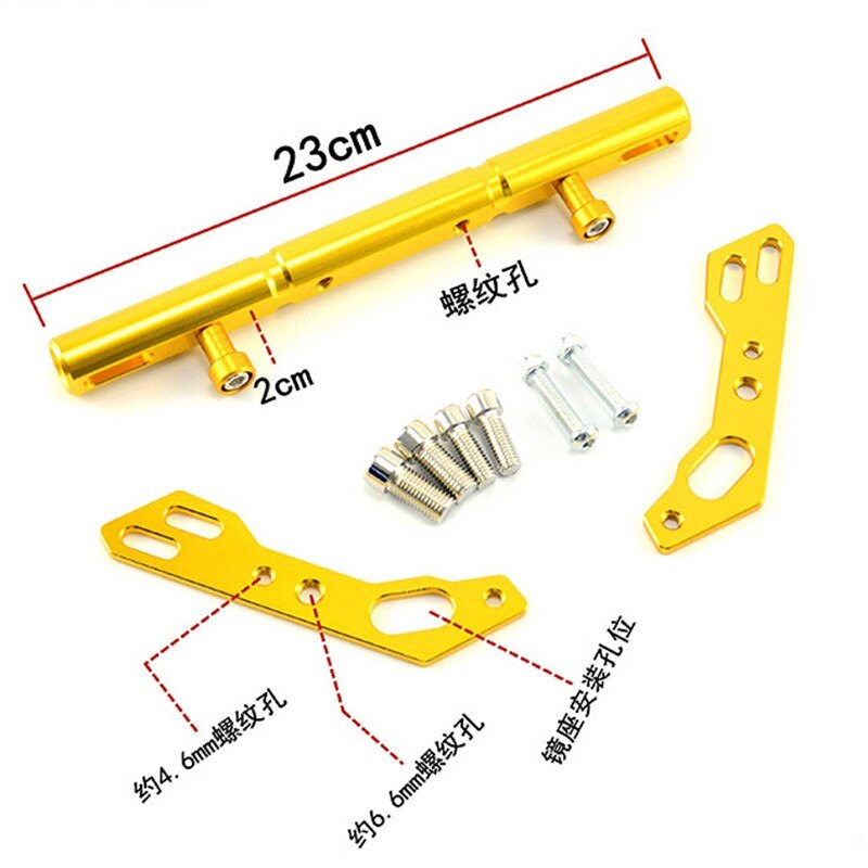Guidon de Moto en métal CNC, poignée de barre d&#39;équilibre, pour Kawasaki Honda Suzuki Benelli Vespa Yamaha