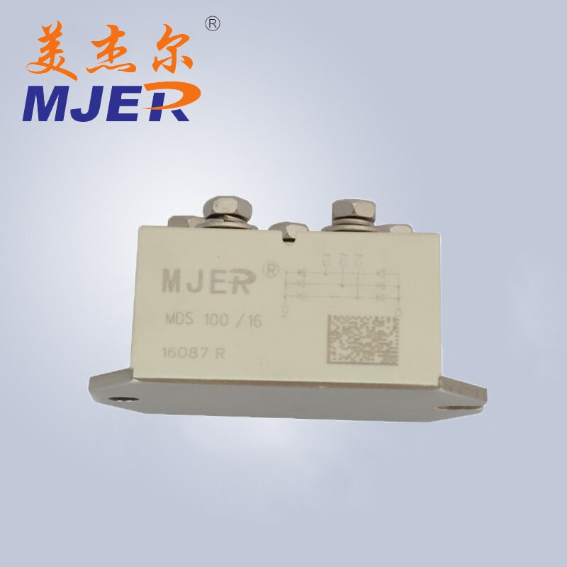 MDS100A Three phase Bridge rectifier diode modules MDS 100A 1600V White