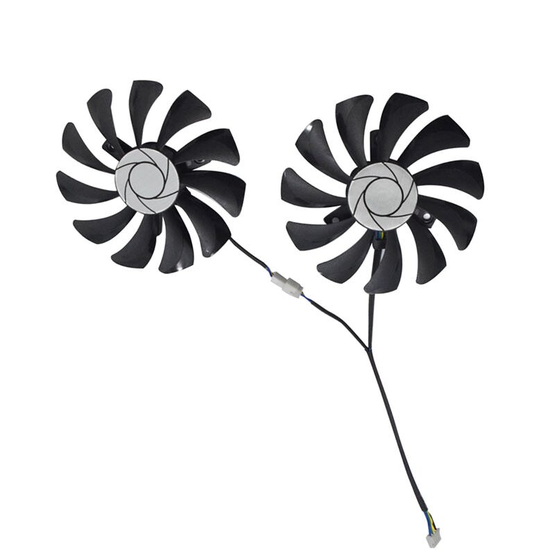 1 paar grafikkartenlüfter 85mm ha9010 h 12f-z 4- poliger kühlerlüfter ersatz für msi gtx 1060 oc 6g gtx 960 p106-100 p106 gtx 106