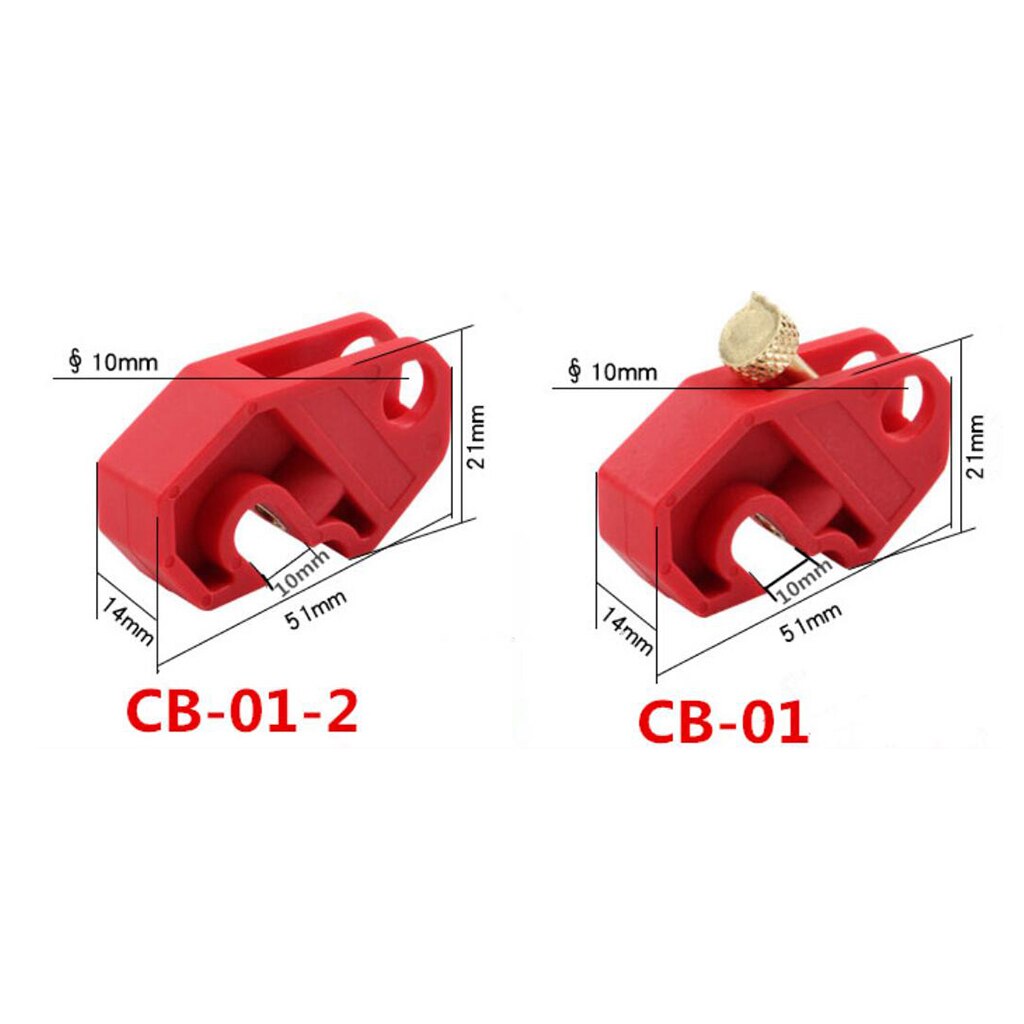 Universal Circuit Breaker MCB Lockout Device, Easily installed with the aid of a screw driver