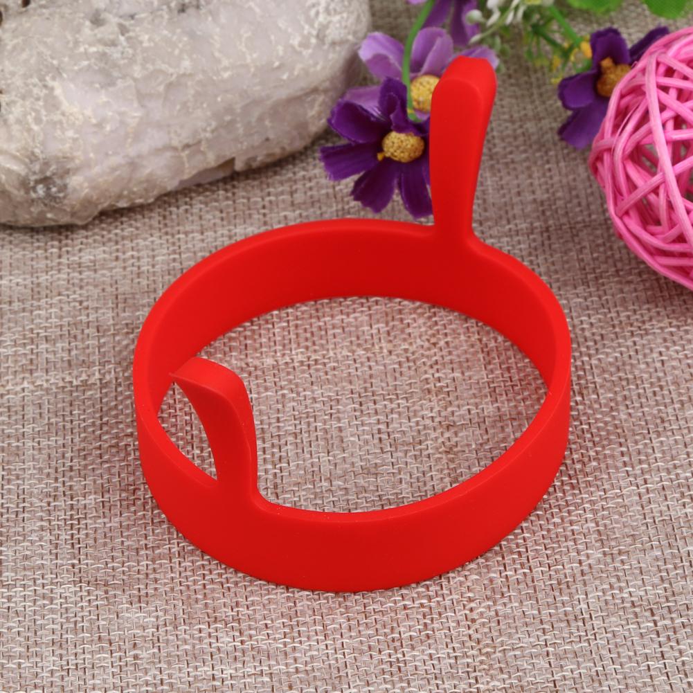 Silicone Ring Fried Egg Mold Nonstick Pancake Ring Molds Omelette Fried Egg Mold Cooking Frying Egg Mould Kitchen Cooking Gadget