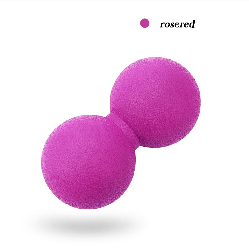 Peanut Balls Deep Muscle Relaxation Massage Ball Plantar Cervical Spine Fascia Ball Whole Body Massage Meridians Balls Unisex: rosered