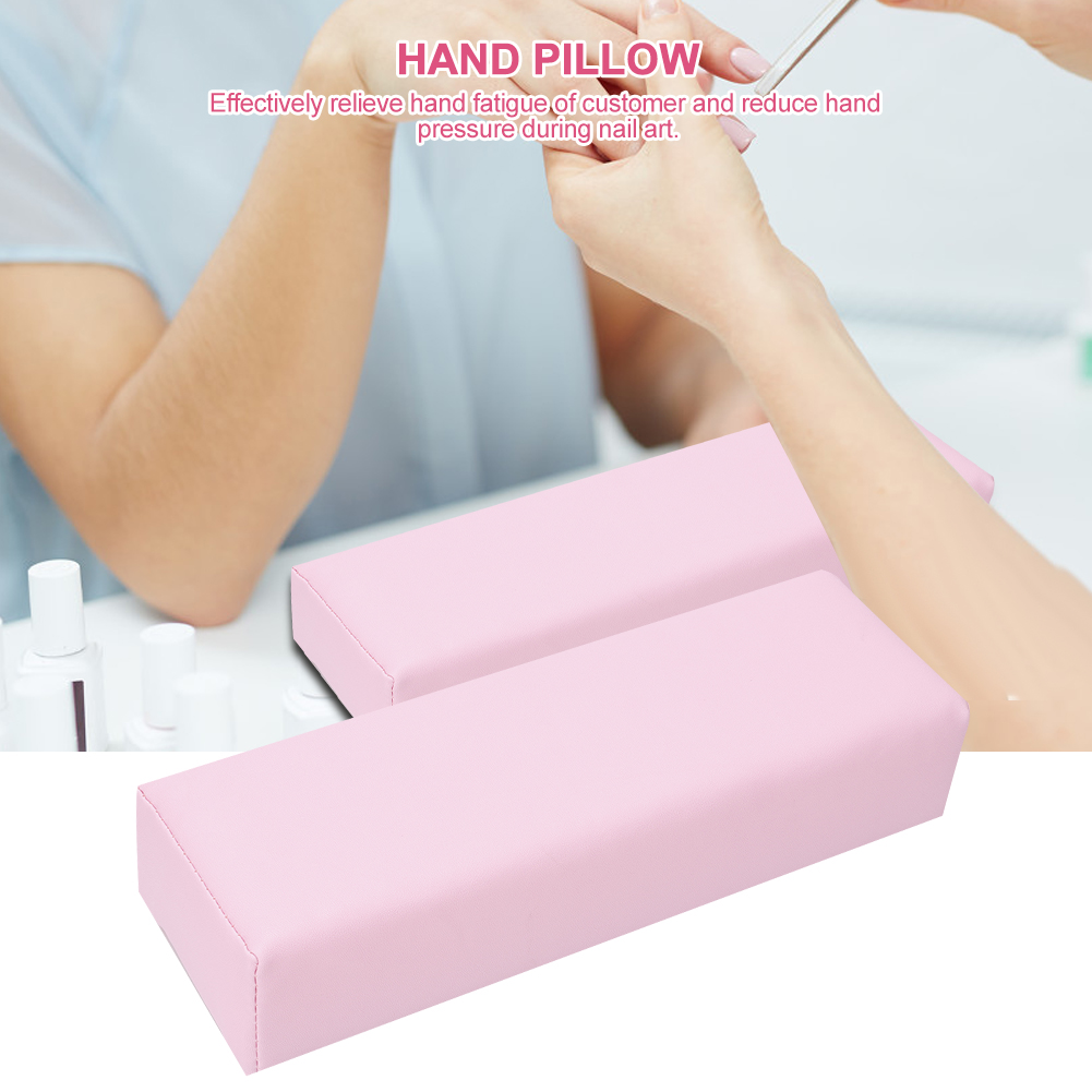 Blød nail art pude håndholder pude armlæn støtte manicure salon værktøj