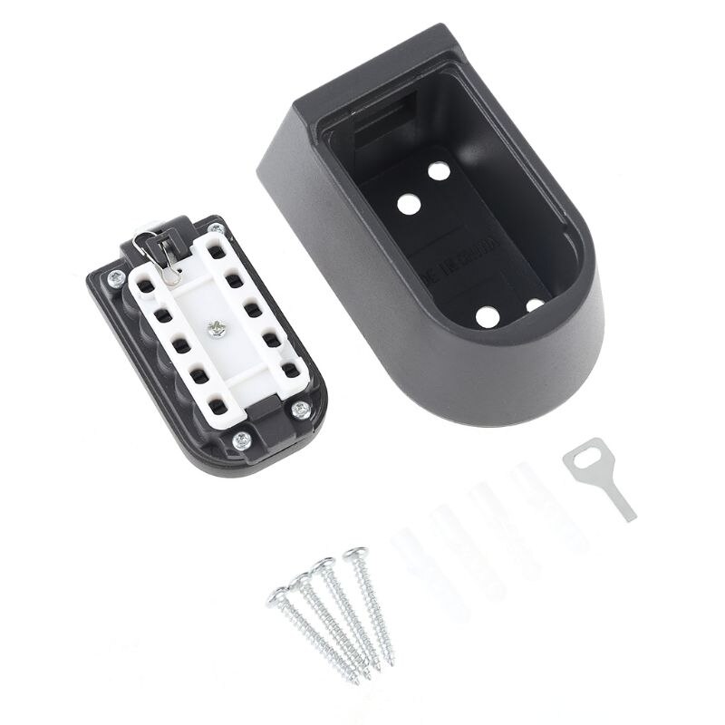 Outdoor Wall Mount Spare Key Safe Storage Box Waterproof Push Button Lock Holder