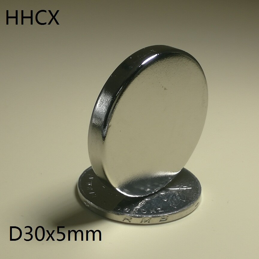 20 stks/partij Schijf magneet 30*5mm N35 Sterke Disc NdFeB Rare Earth magneet 30x5mm Neodymium magneten 30mm x 5mm