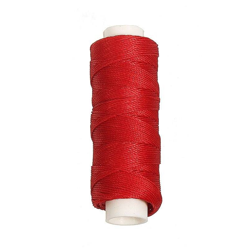 Duurzaam 50 Meter 0.45mm Lederen Gewaxt Draad Koord voor DIY Handwerk Tool Hand Polyester Stiksels Draad Multicolor