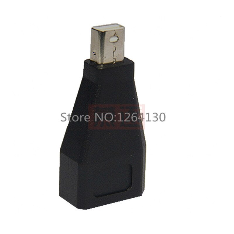 Jakość miniwyświetlacz Port męski na wyświetlacz Port Adapter żeński konwerter hurtowy