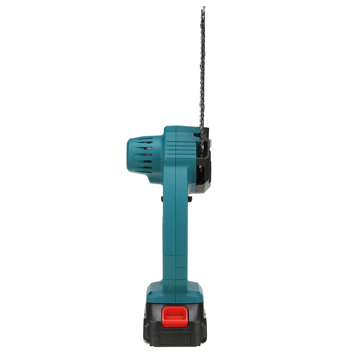 98/68V Mini Elektrische Kettingzaag 6 Inch Elektrische Kettingzaag Draagbare Elektrische Snoeizaag Elektrische Zagen Houtbewerking Met 1/2 Batterij