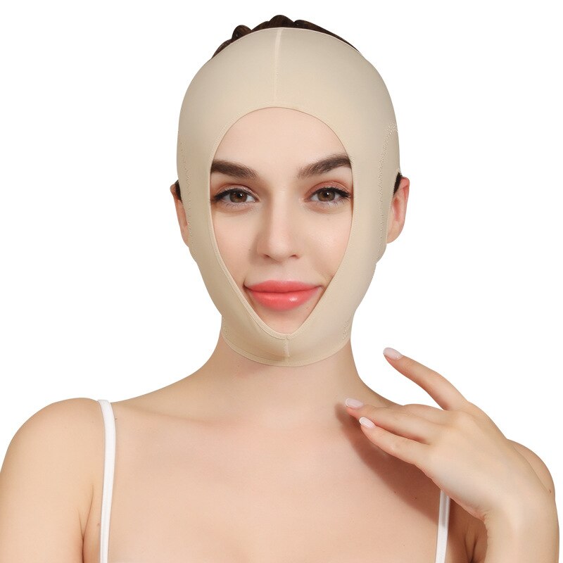 Breathable Full Face Lift Mask Thin Face Tools Facial Slimming Bandage Lift-up Chin V Face Shaper Face Mask Face Thining Band: 03