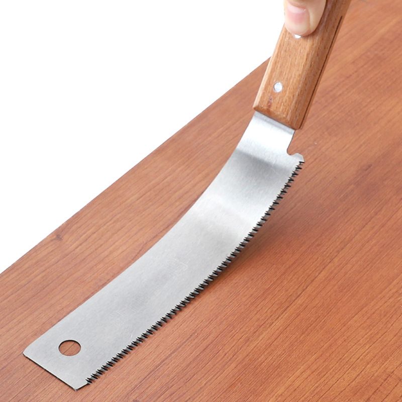 Mini Hand Sharp Practical Saw for Woodworking SK5 Carbon Steel Tenon Fine Tooth Wooden Handle Application for Gardening Woodwork
