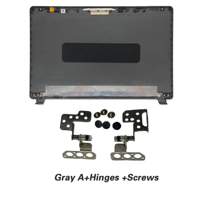 Voor Acer Aspire 3 N19C1 A315-42 A315-42G A315-54 A315-54K A315-56 EX215-52 LCD Back Cover Achterdeksel Bezel Scharnieren Top Case Grijs: Mintgroen