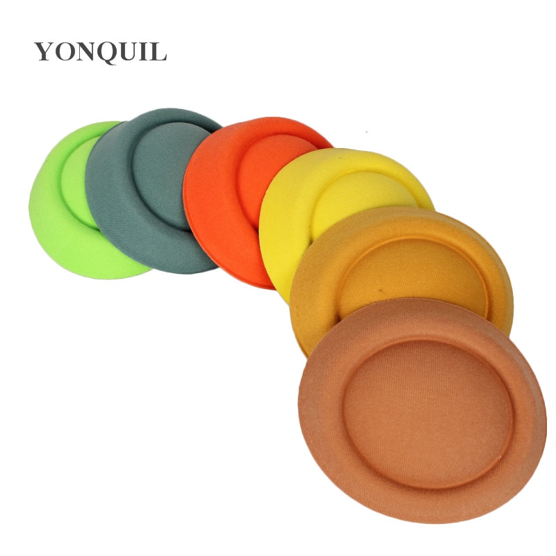20 Kleuren 16Cm Tovenaar Hoeden Bases Wolvilt Party Hoeden Diy Haaraccessoires Pillendoosjepet Stewardess Cap 12 stks/partij MH018