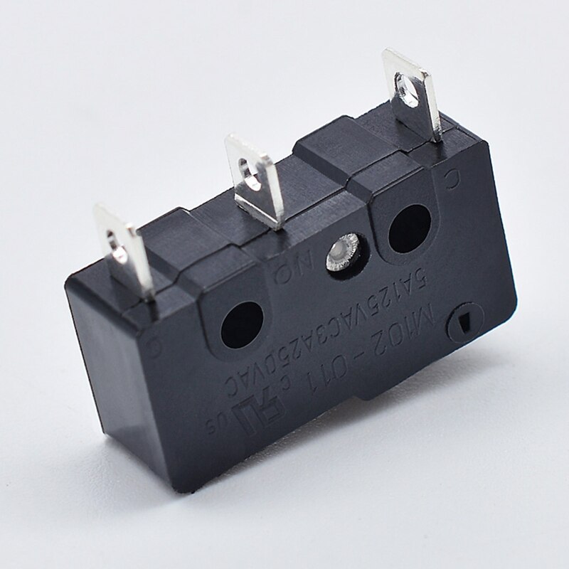 Microinterruptor de puerta de calentador de agua M2EE, 125V/250V, 5A, 3 pines, interruptor normalmente abierto, interruptor de enclavamiento de puerta de calentador de agua de repuesto