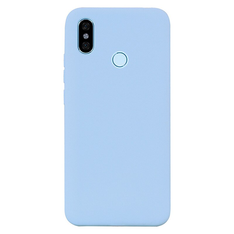 Capa de silicone para xiaomi redmi nota 5 caso tpu capa de telefone para xiaomi redmi nota 5 pro caso redmi nota 5 capa funda coque: 13 Light Purple