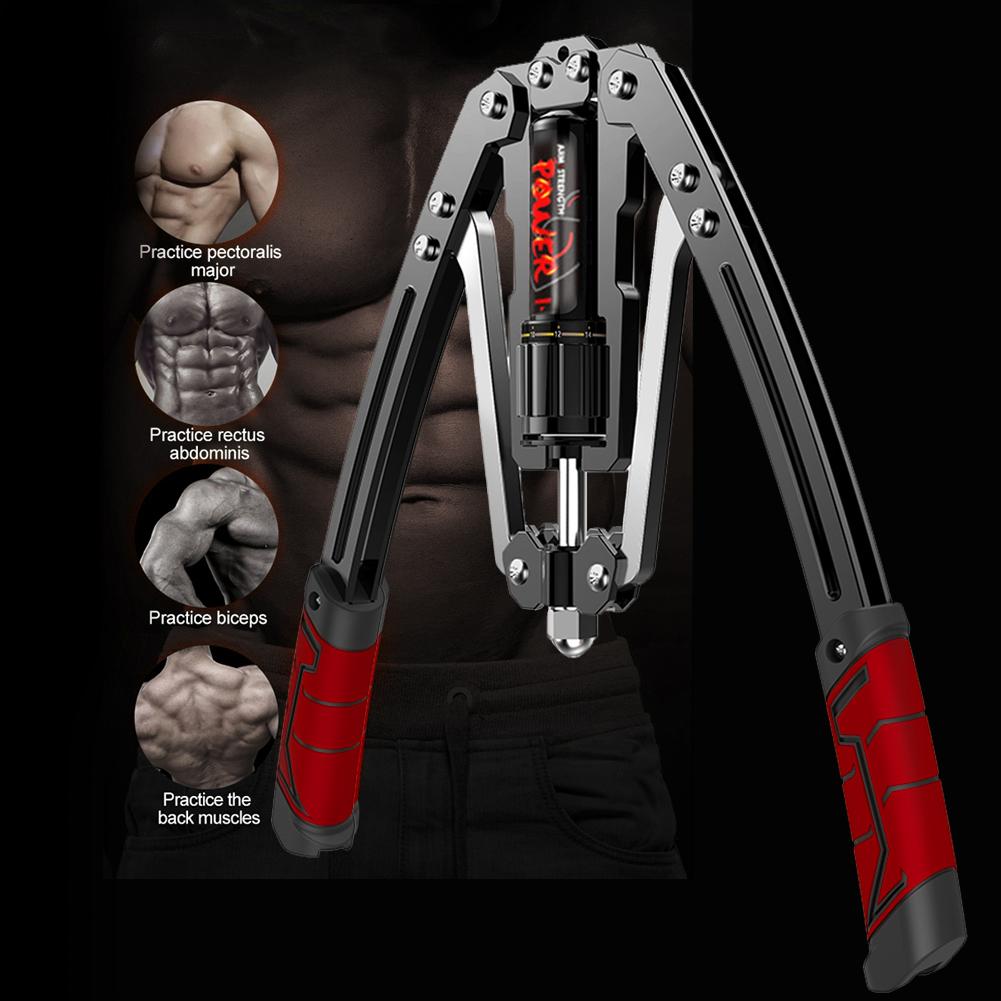 Power Twister Arm ginnico pressione idraulica regolabile 22-440lbs allenatore muscolare braccio per uomo donna attrezzature per il Fitness a casa