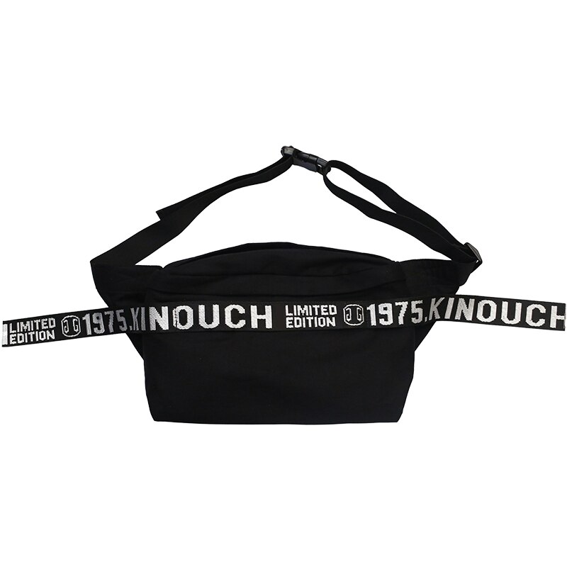 Marca original casal saco de peito moda grande capacidade saco do mensageiro rua personalidade hip hop bolsa de ombro meninas saco casual