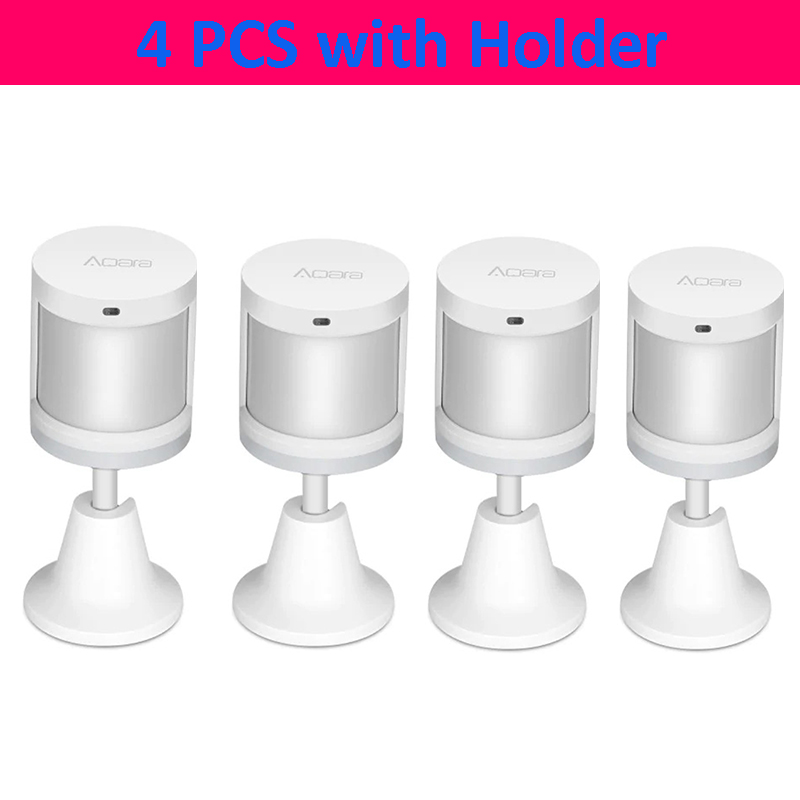 Originele Aqara Menselijk Lichaam Sensor Menselijk Lichaam Sensor Houder Stand 360 Graden Gratis Rotatie Motion Sensor Base: 4 PCS Sensor holder