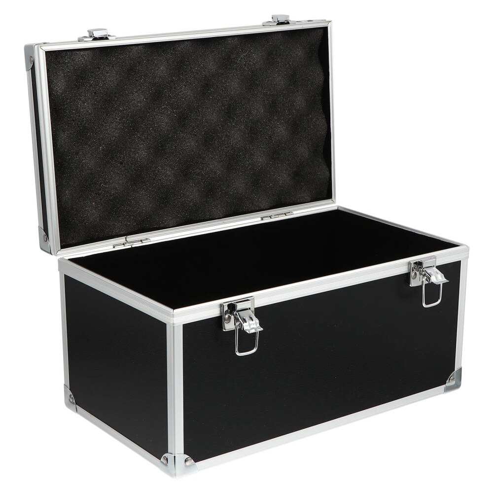 Portable Carrying Case Aluminum Tool Box Shockproof Instrument Container