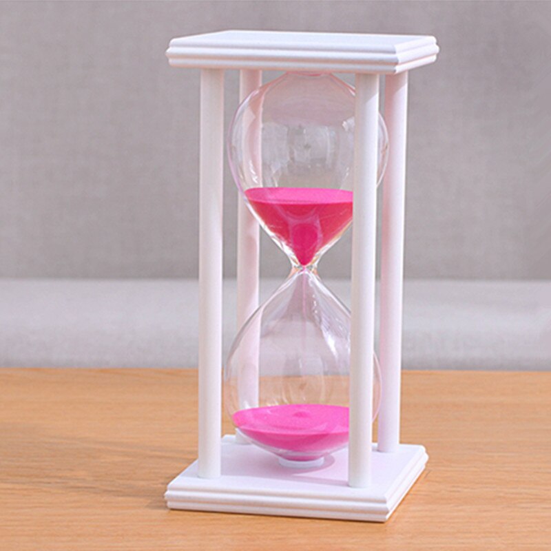 Wooden Sandglass Sand Hourglass 45/60 Minute 20.5*10*10 Countdown Timer Clock Xmas Birthday Home Decoration Reloj De Arena