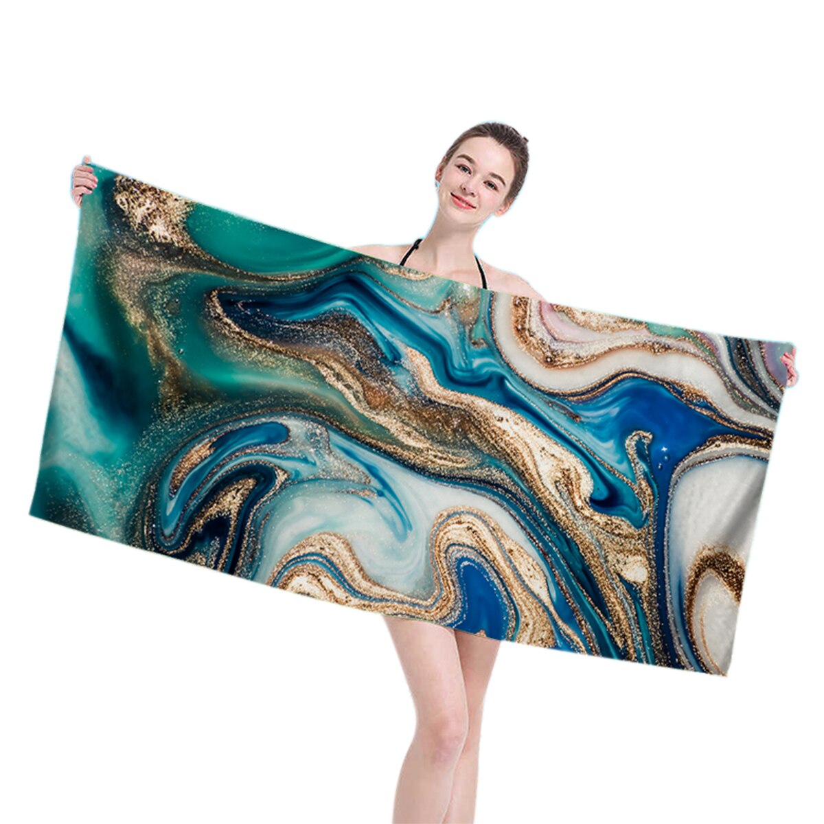 Dames badhanddoek zachte body wrap strand spa sauna rok jurk zacht comfortabel zonnebrandcrème handdoeken 140 cm x 70cm: B