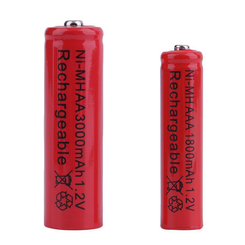 GTF 1.2 V 3000 mAh AA batterij Of 1800 mAh AAA 1.2 V Ni-Mh oplaadbare batterij voor Speelgoed afstandsbediening oplaadbare Batterijen