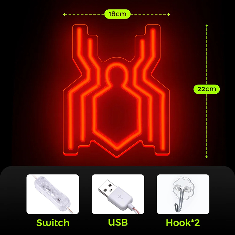 LED Neon- Zeichen Zimmer Dekor Neon- Zeichen Für Zauberstab Dekoration Schlafzimmer LED Für freundlicher Nachtlicht Geburtstag Halloween Dekoration: verrotten