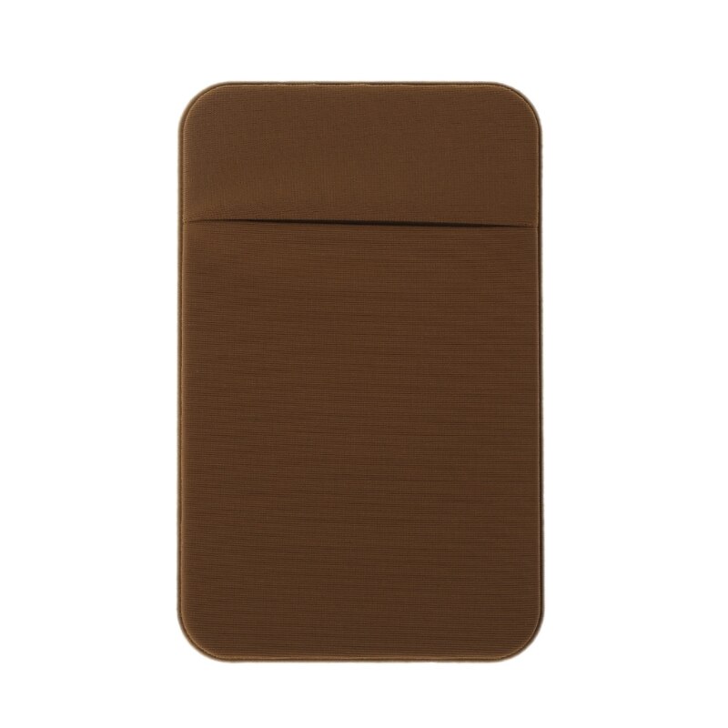 Mobile Phone Credit Card Wallet Holder Pocket Stick-On Adhesive Elastic Tool: BN