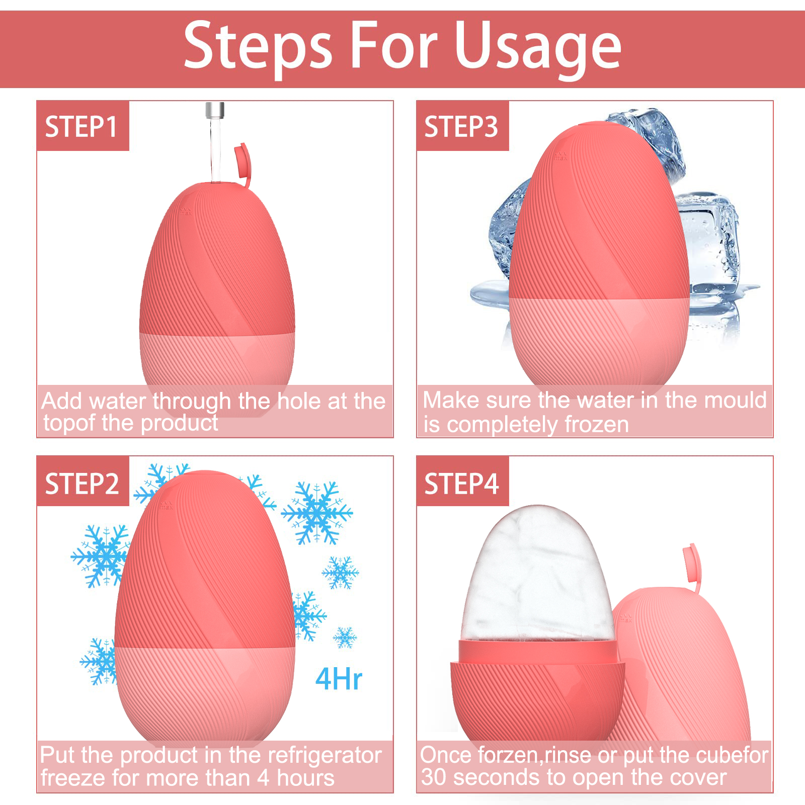 Rolo facial de gelo e conjunto de ferramentas gua sha de aço inoxidável, massageador facial rolo de gelo ferramenta de cuidados com a pele conjunto de beleza ferramenta de contorno de levantamento