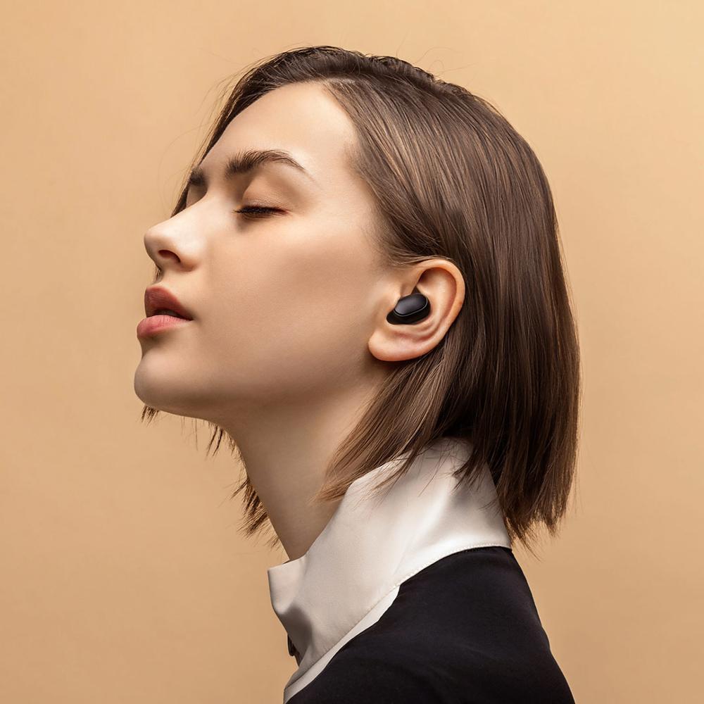 Xiaomi Redmi AirDots 2 Sinistra = Destra TWS Vero Stereo Senza Fili Bluetooth Auricolare Auricolare BT5 Vero Stereo Senza Fili Auto Link