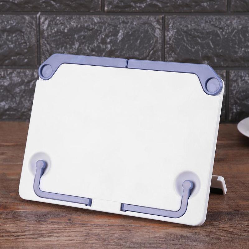 Draagbare Abs Pp Lezen Stand Boeken Recept Plank Vouwen Kookboek Houder Organizer Muziek Stand Reading Frame Rack Voor Studenten