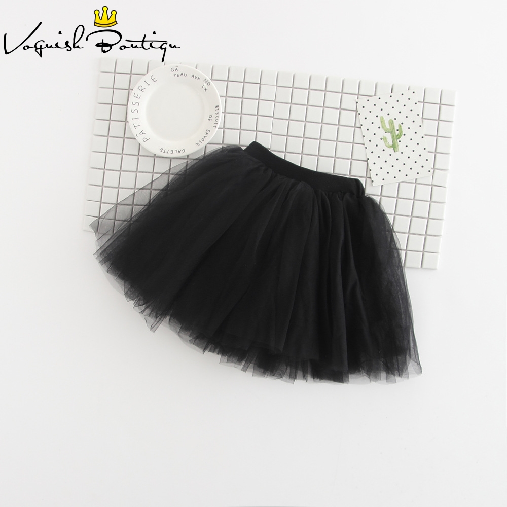 Baby pige net slør nederdel børn sød prinsesse tøj fødselsdag småbørn bold kjole fest kawaii tutu nederdele