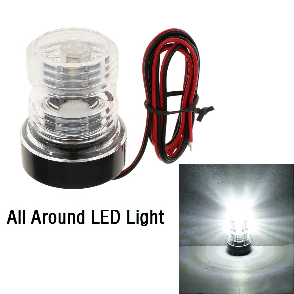 Waterdichte Navigatie Licht Alle Ronde Led Lamp Boot Marine Yacht