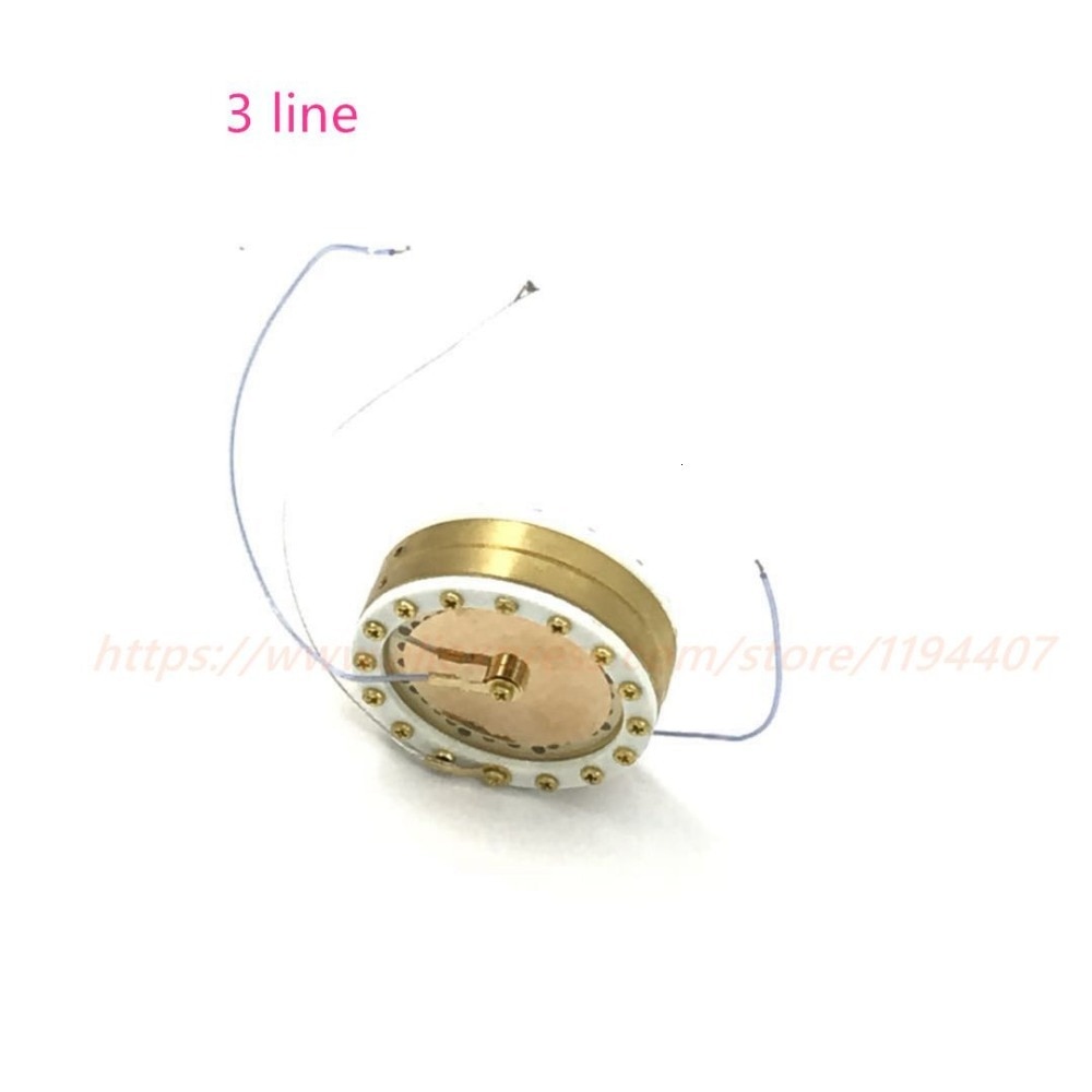 Micrófono condensador de diafragma de cápsula Mylar grande de 34mm, doble cara, M7, K47, K49, K67, K87, K870, montaje para reemplazo DIY de Neumann