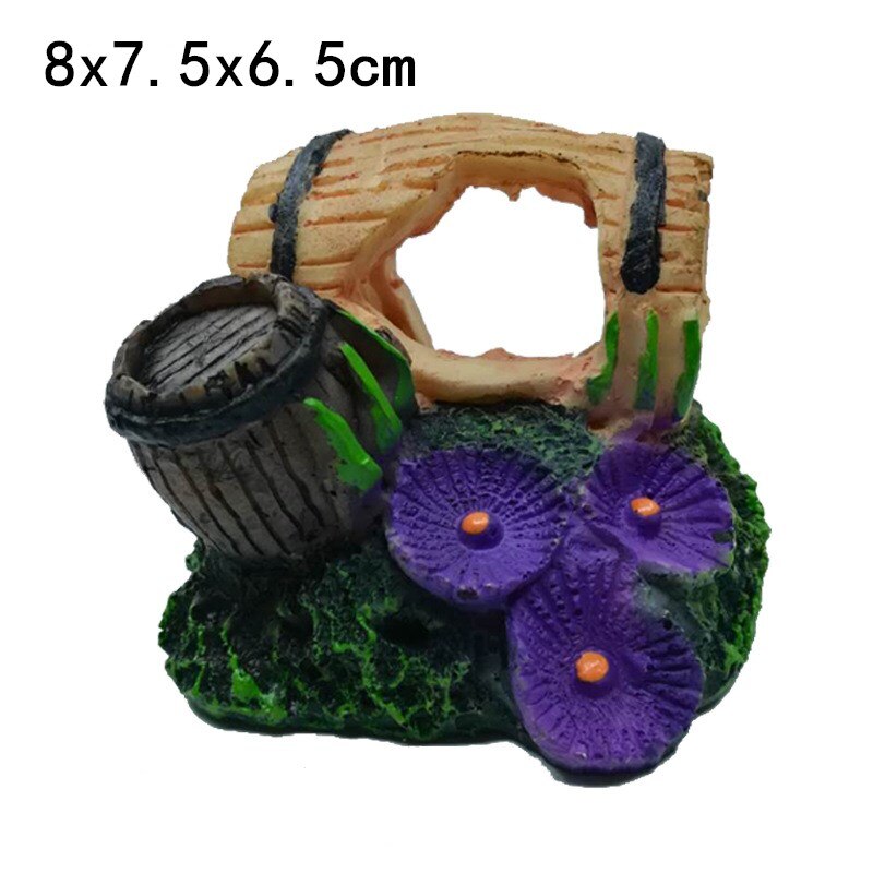 Aquariumdecoratie scheepswrak thema aquariumdecoratie piratenemmerdecoratie aquarium aquariumdecoratie schuilplaats