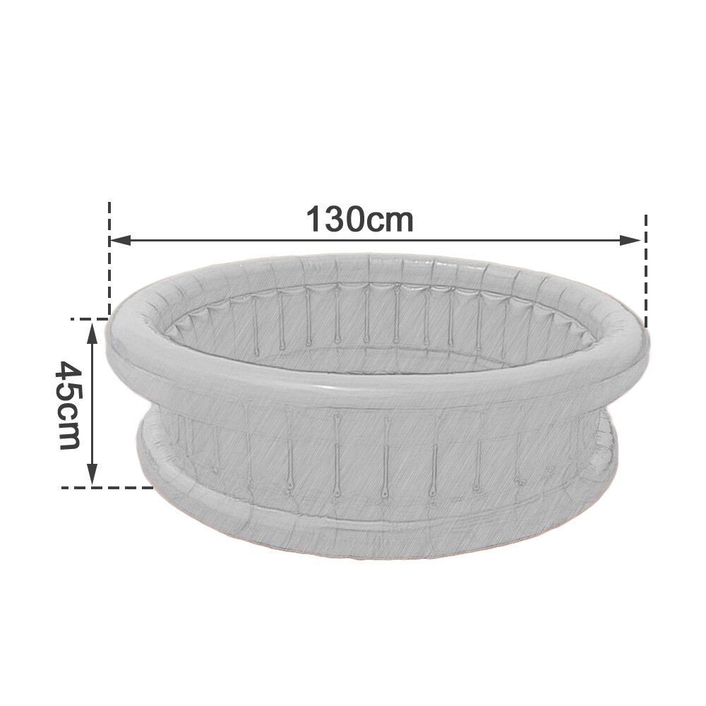 Sales 130*45cm Outdoor Portable Baby Swimming Pool Basin Bathtub PVC Summer Play Toys