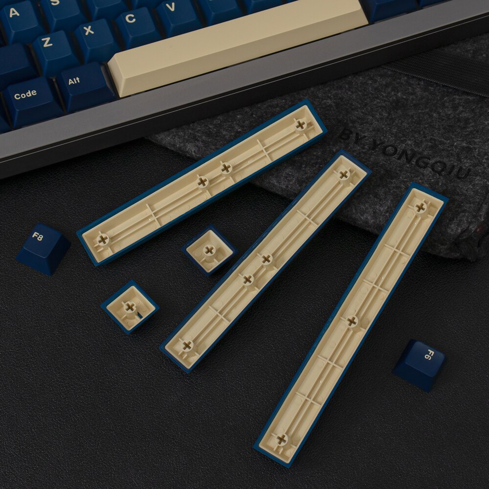 192 teclas GMK Clones matrix-01, teclas de perfil Cherry, doble disparo para teclado mecánico 1.75U 2U Shif ISO Enter Key