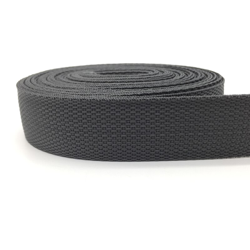 10 Yards 30Mm Canvas Lint Heuptas Singels Nylon Lint Knapzak Strapping Naaien Tas Riem Accessoires: Deep Grey