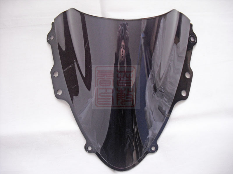 Til suzuki gsx -r600 gsx -r750 gsxr 600 gsxr 750 gsxr 600 750 k4 2004 2005 04 05 motorcykel moto forrude forrude røg: Sort