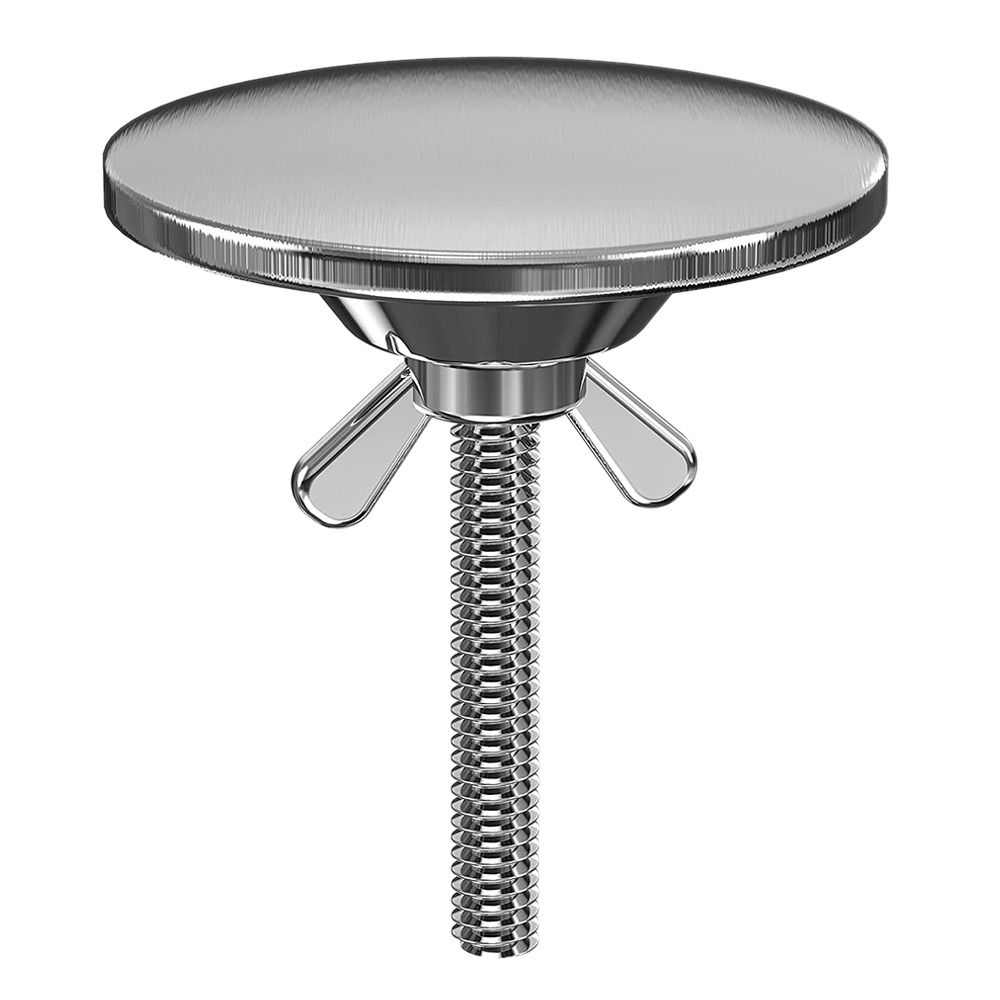 Kitchen Accessories Drainage Seal Water Stopper Stainless Steel Metal Tap Hole Plug Faucet Hole Cover Sink Plug Sink Hole Cover: Black Nickel