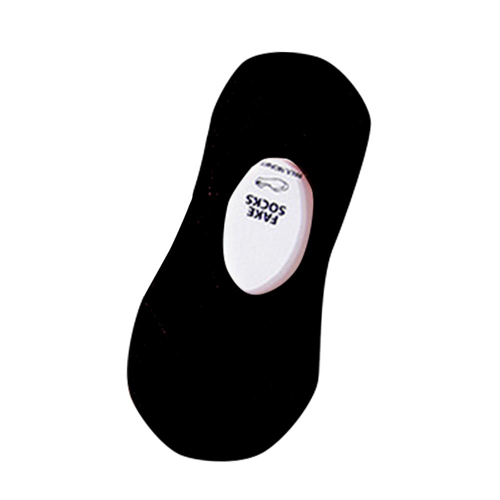 Jedna Para Damskie Skarpety Invisible iShine - Bawełna Antypoślizgowe - Niskie Wycięcie Casual & Sport