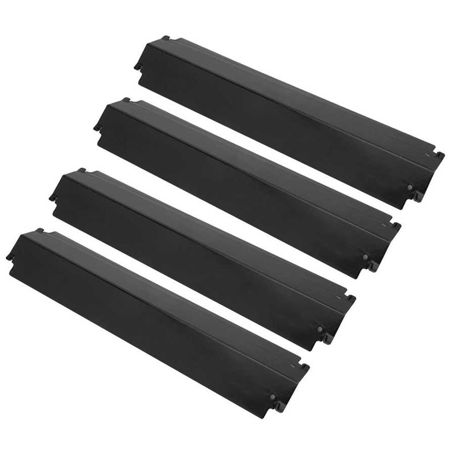 4 Pcs Grill Heat Tents Stainless Steel Gas Grill Heat Plate BBQ Heat