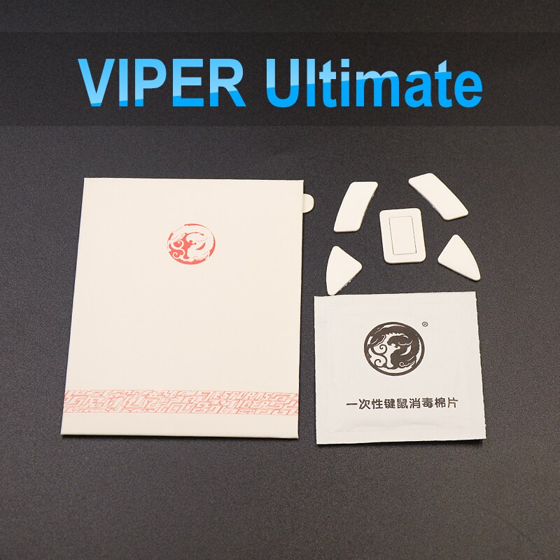 Tiger Gaming Mouse Skates Feet For Razer mouse wireless Viper ultimate Viper mini White PTFE Mouse Glides Enhanced Version foot: Wireless Viper