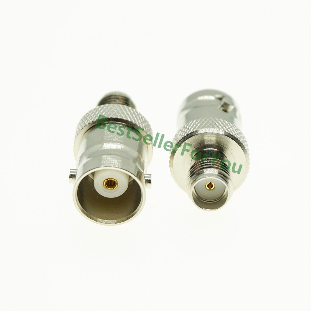 Connector BNC MALE Female To SMA RP SMA Male Female RF Connector Adapter Test Converter Kit Set: BNC  SMA  KK nickel