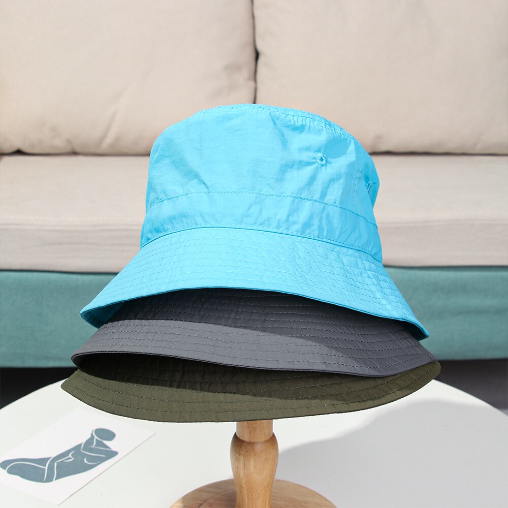 Cappello da sole Anti-UV a visiera larga a tesa larga con corda antivento pieghevole portatile da donna cappello da pescatore estivo cappello da pesca all&#39;aperto