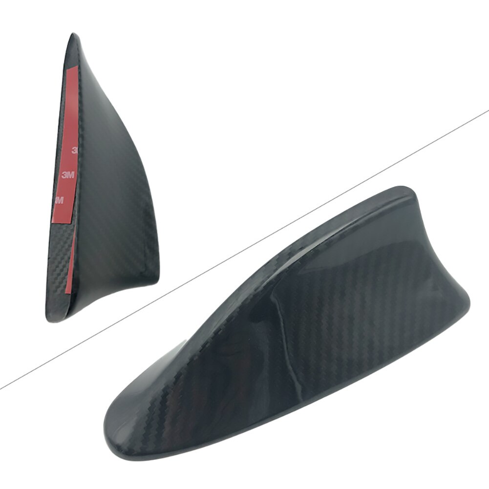 Car Shark Fin Antenna Cover Cap Trim For BMW M5 & F01 F02 / F10 F11 F18 1PCS Carbon Fiber Shark