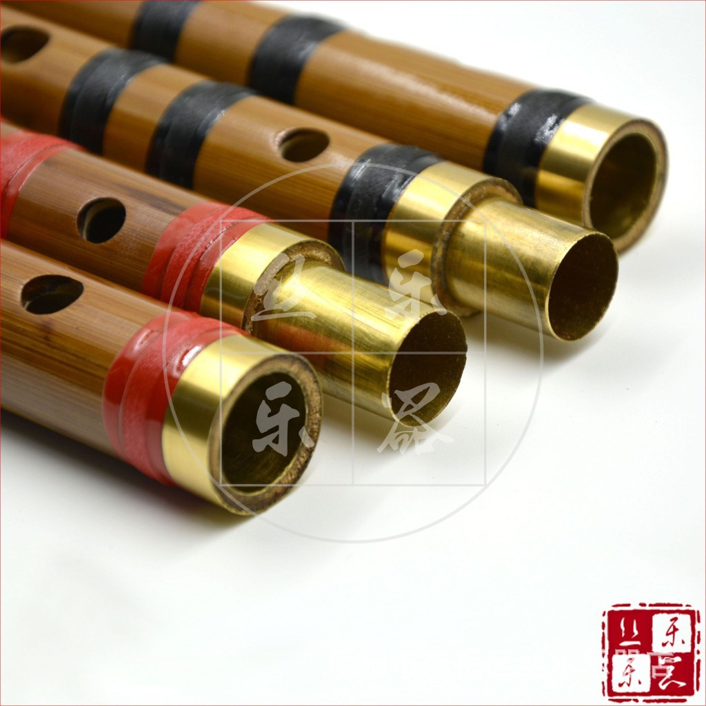 Fløjte to splittelige bambusfløjte begynder c / d / e / f / g melodi klaverskoleundervisning